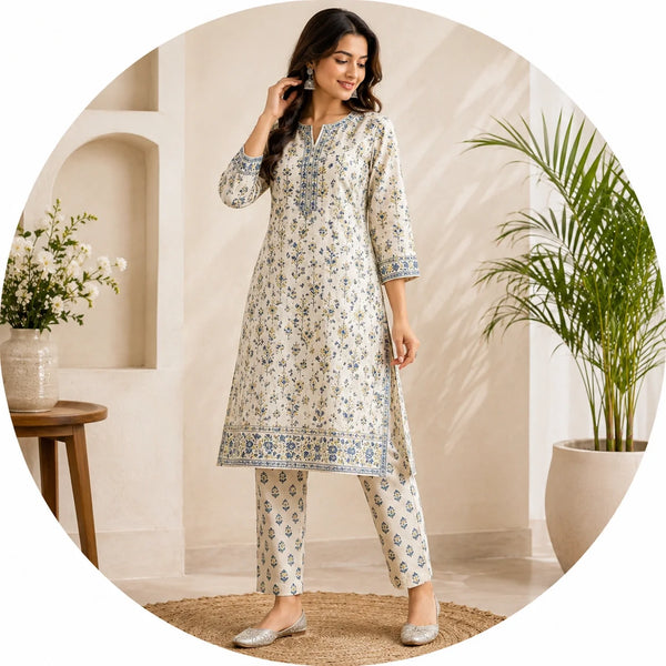Kurti With Pants