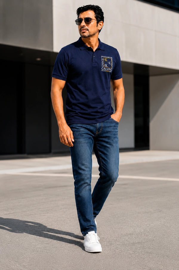 Premium Pure Cotton Polo T-Shirt – Comfort Meets Timeless Style
