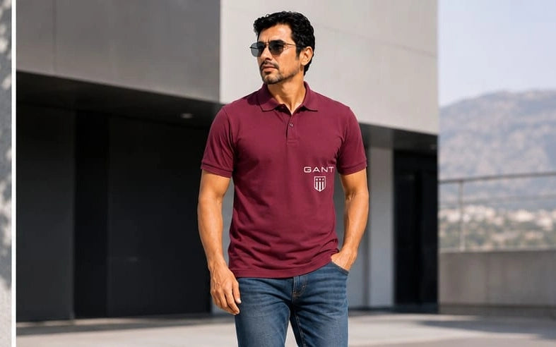 Premium Pure Cotton Polo T-Shirt – Comfort Meets Timeless Style