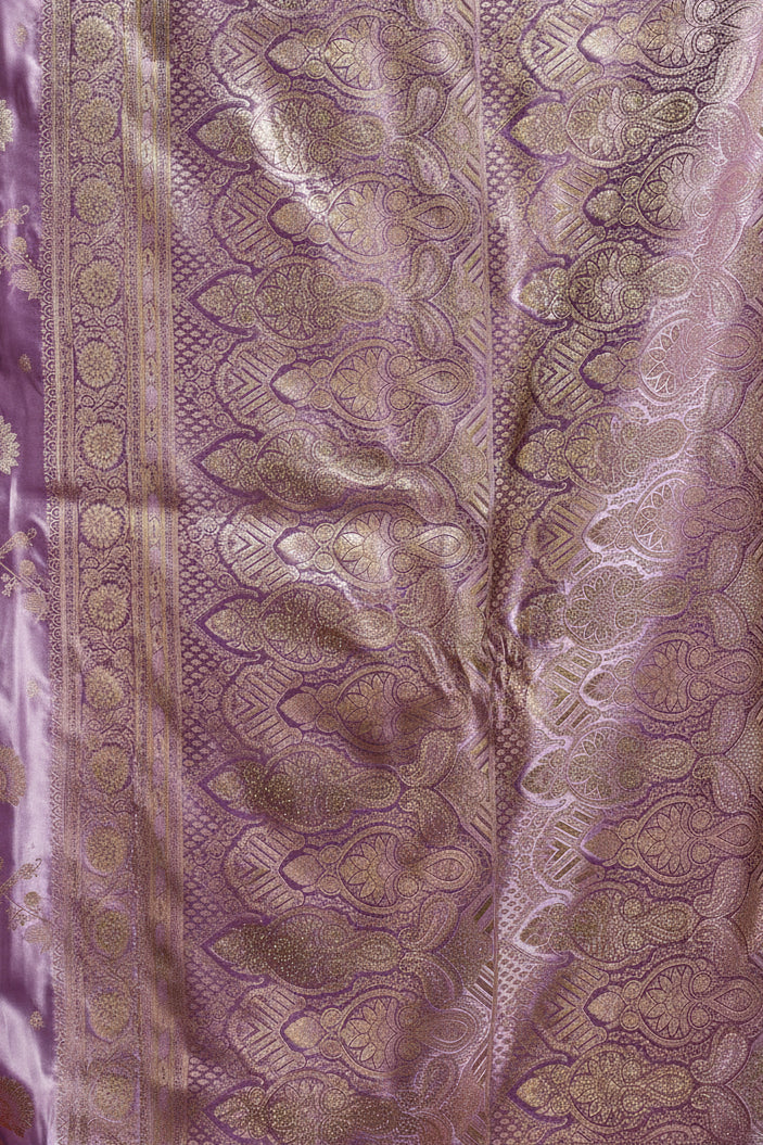 Royal Satin Silk Saree with Intricate Swarovski Work & Fancy Border | Designer Festive Collection