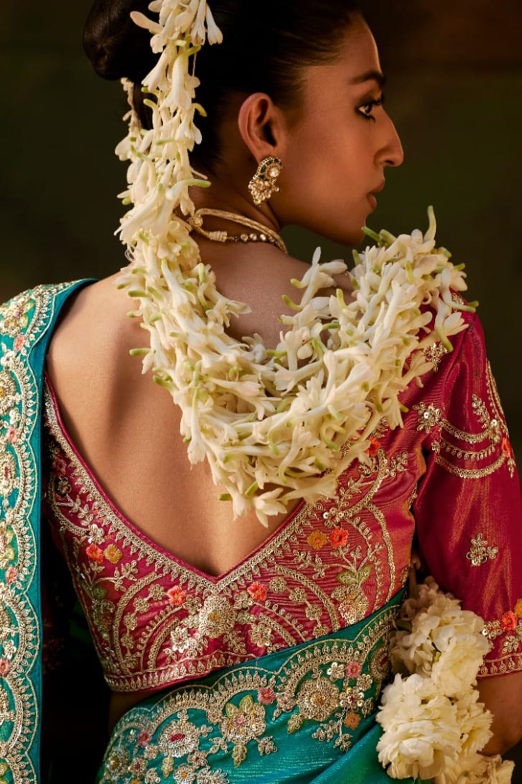 Exquisite Premium Viscose Zari Tissue Saree with Heavy Sequins & Embroidery