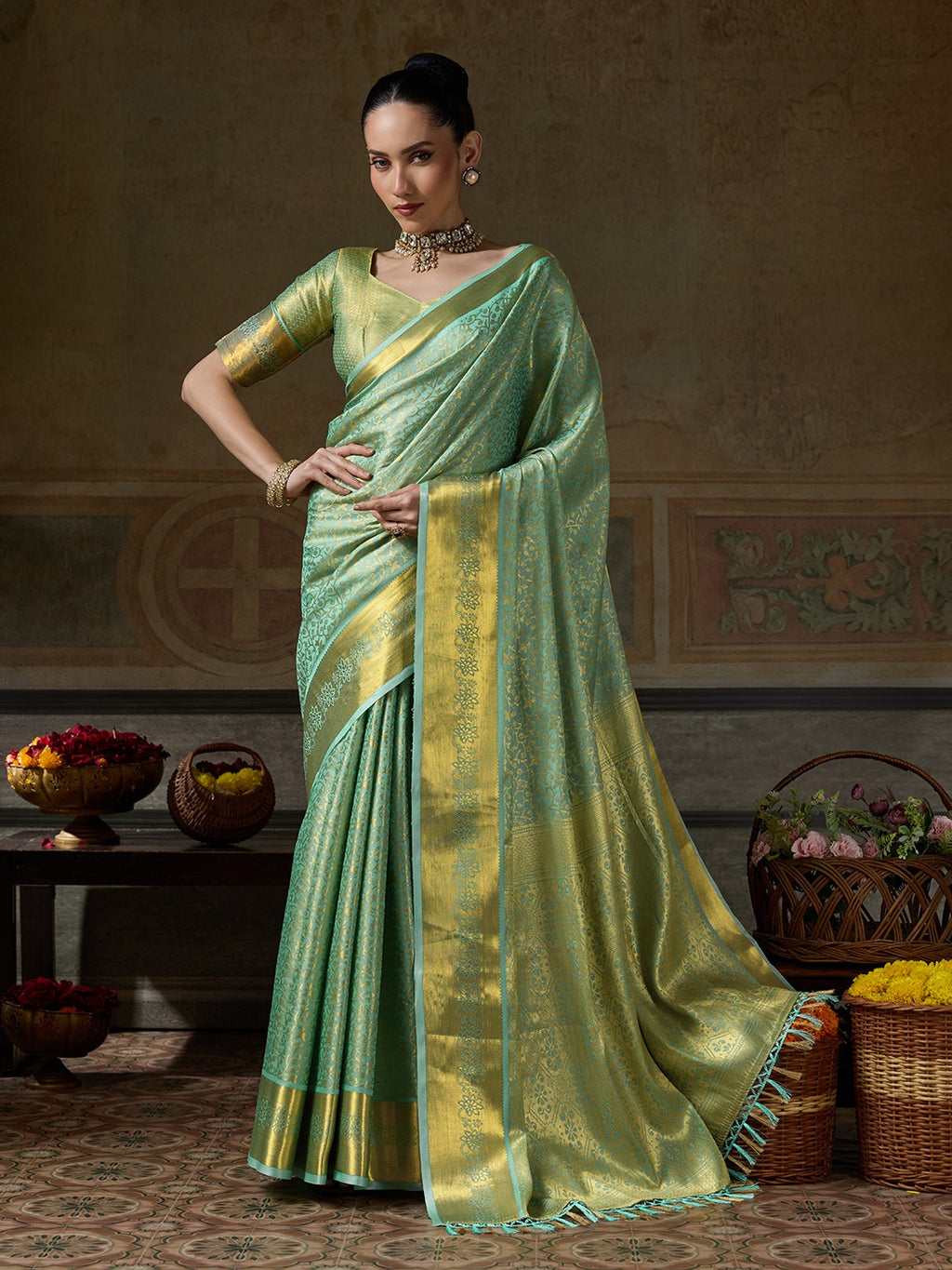 Royal Kanchivaram Silk Sarees: Pure Opulence for Weddings & Celebrations