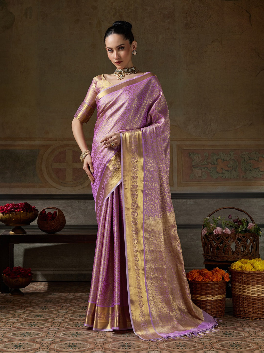 Royal Kanchivaram Silk Sarees: Pure Opulence for Weddings & Celebrations