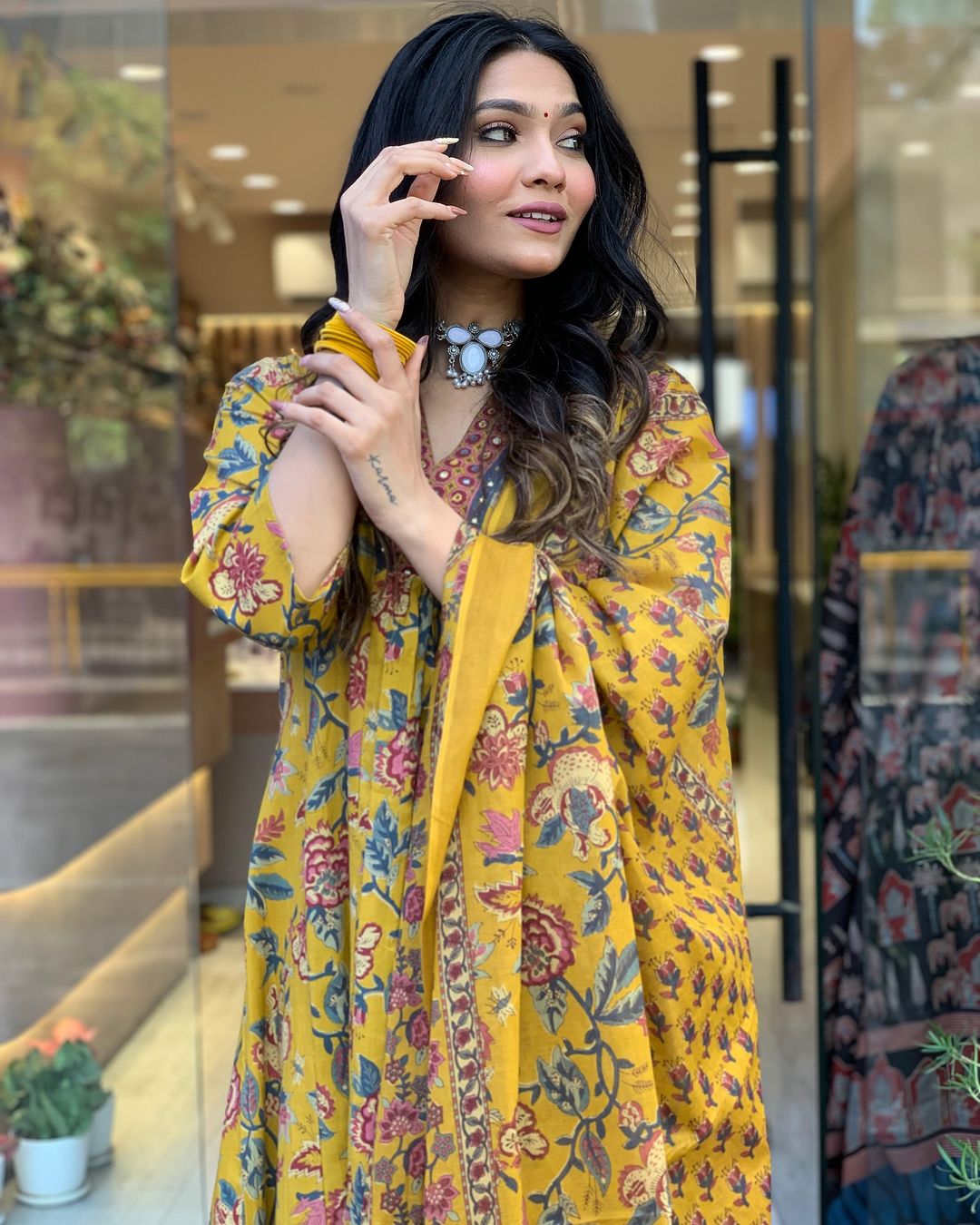 Celebrate in Style: Easy-Breezy Pure Cotton Front-Cut Anarkali Sets!