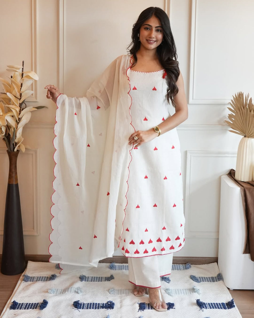 Breathe in Elegance: The Ultimate Summer Cotton Flex Kurti Set