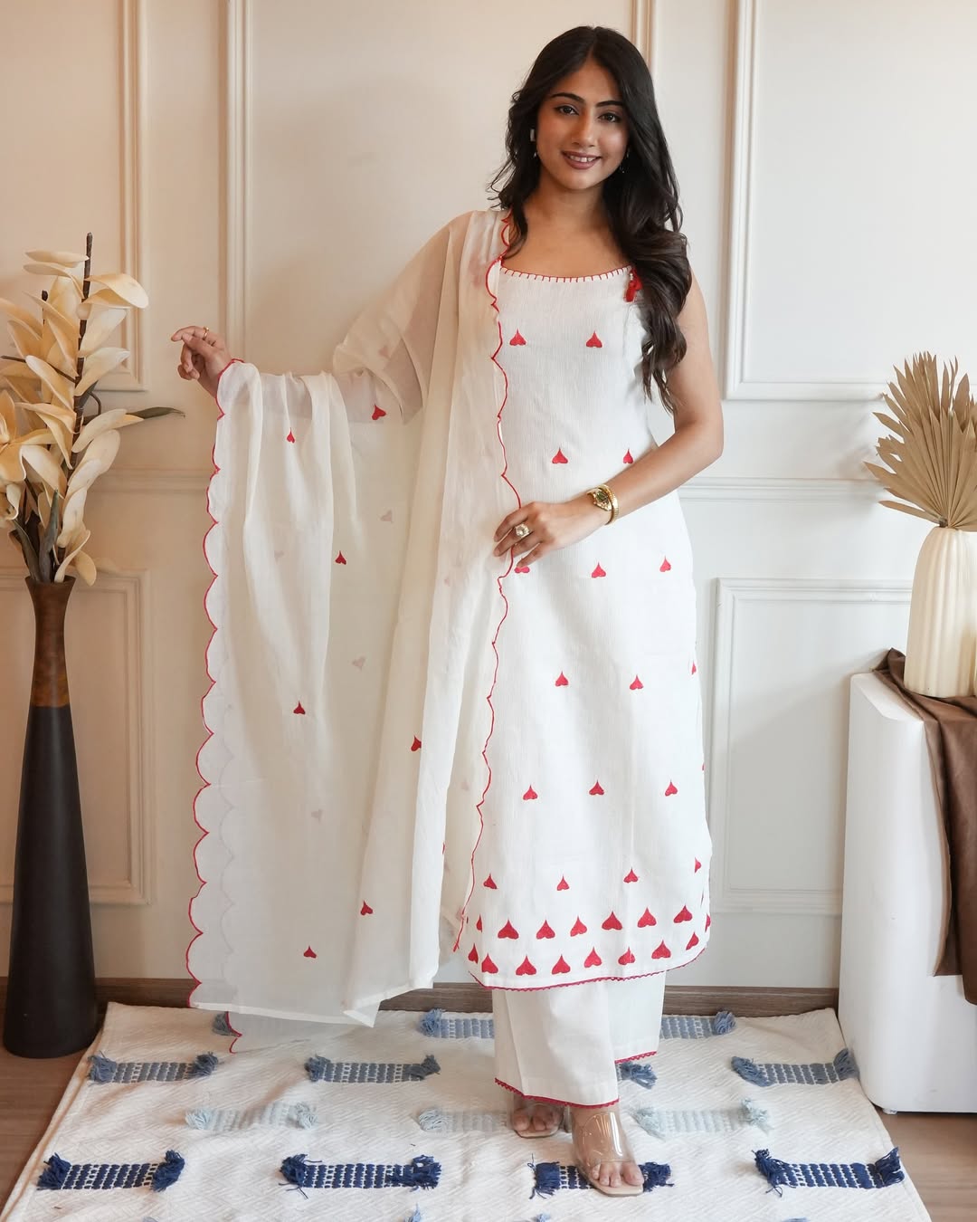 Breathe in Elegance: The Ultimate Summer Cotton Flex Kurti Set