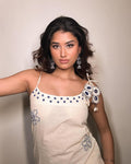 Effortless Summer Glamour | Mirror-Work Kurti Set with Authentic Kodi Tassels