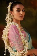 Exquisite Premium Viscose Zari Tissue Saree with Heavy Sequins & Embroidery