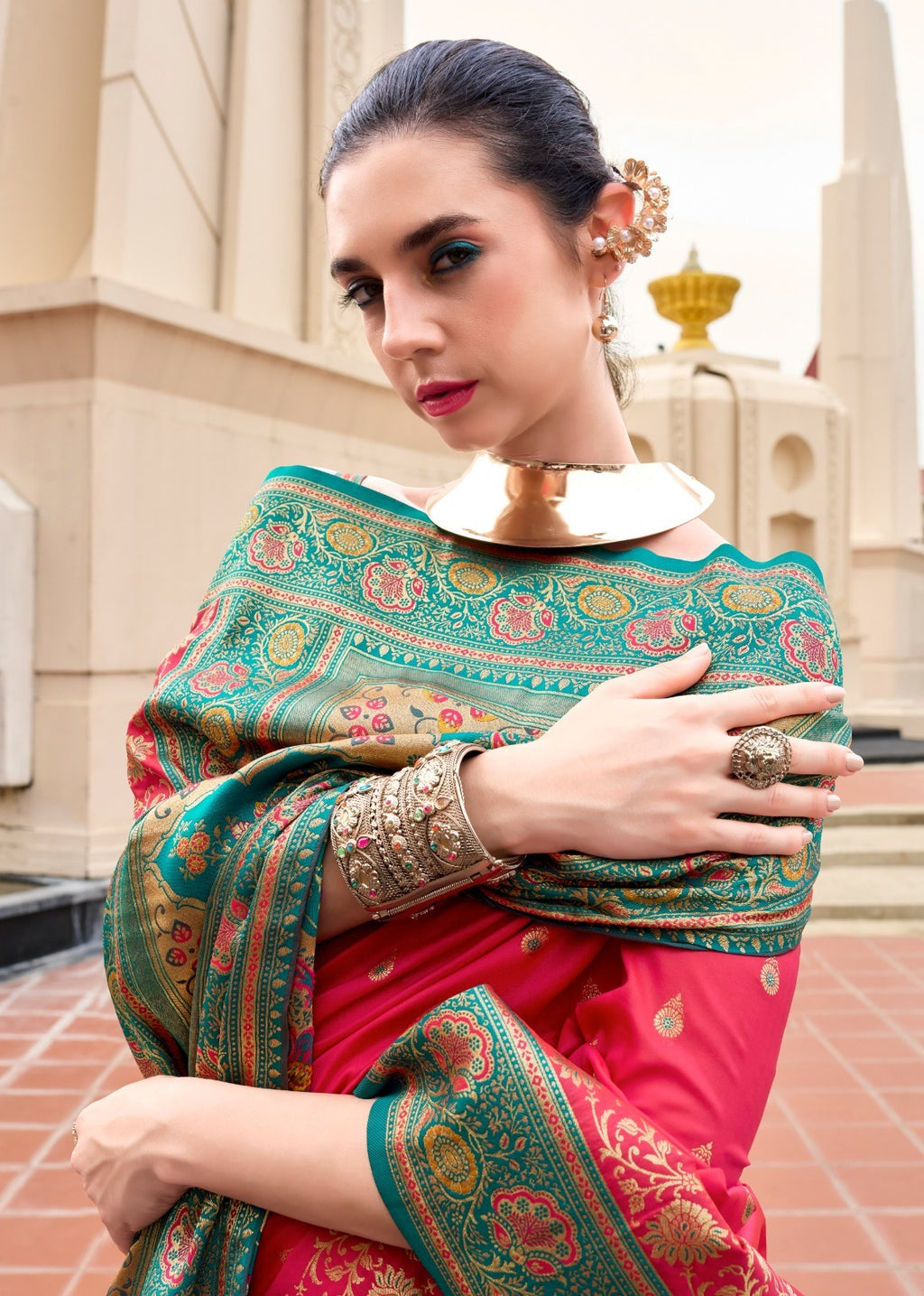 Soft Banarasi Silk Saree Online – Lightweight Festive & Wedding Wear Saree Collection