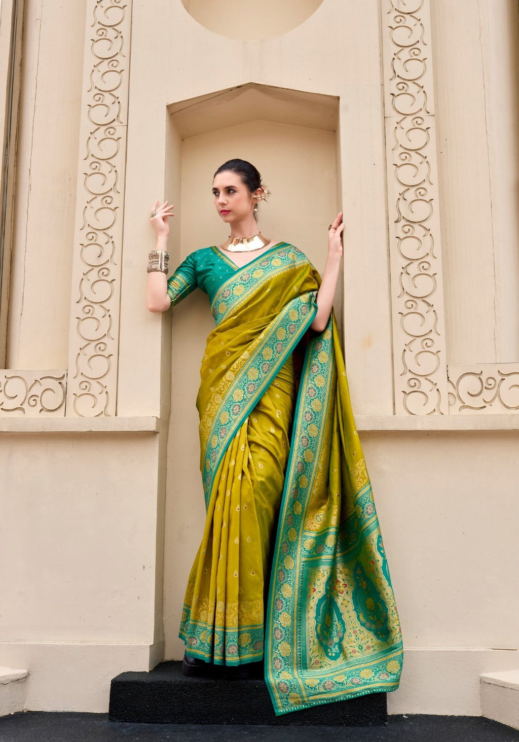 Soft Banarasi Silk Saree Online – Lightweight Festive & Wedding Wear Saree Collection