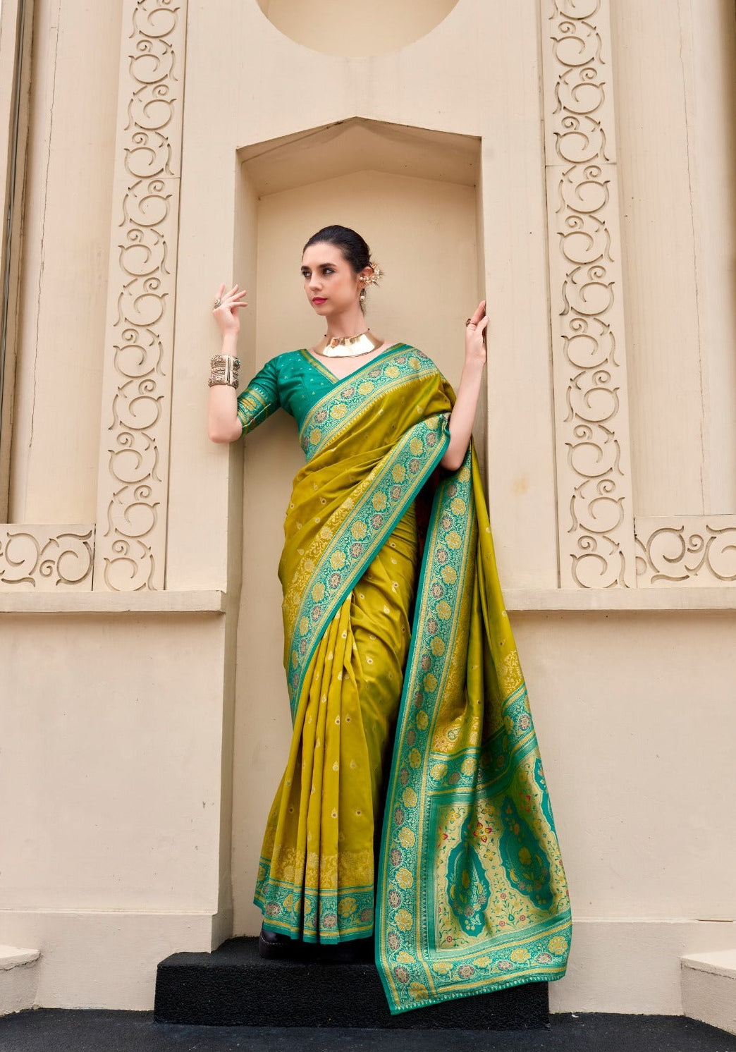 Soft Banarasi Silk Saree Online – Lightweight Festive & Wedding Wear Saree Collection
