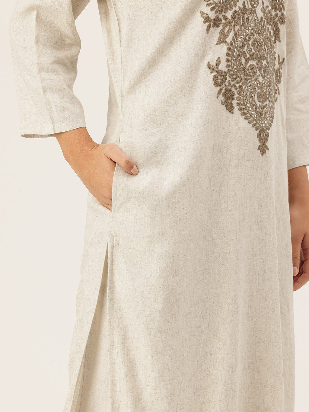 Embroidered Cotton Flex Co-Ord Set – Effortless Elegance, Everyday Comfort