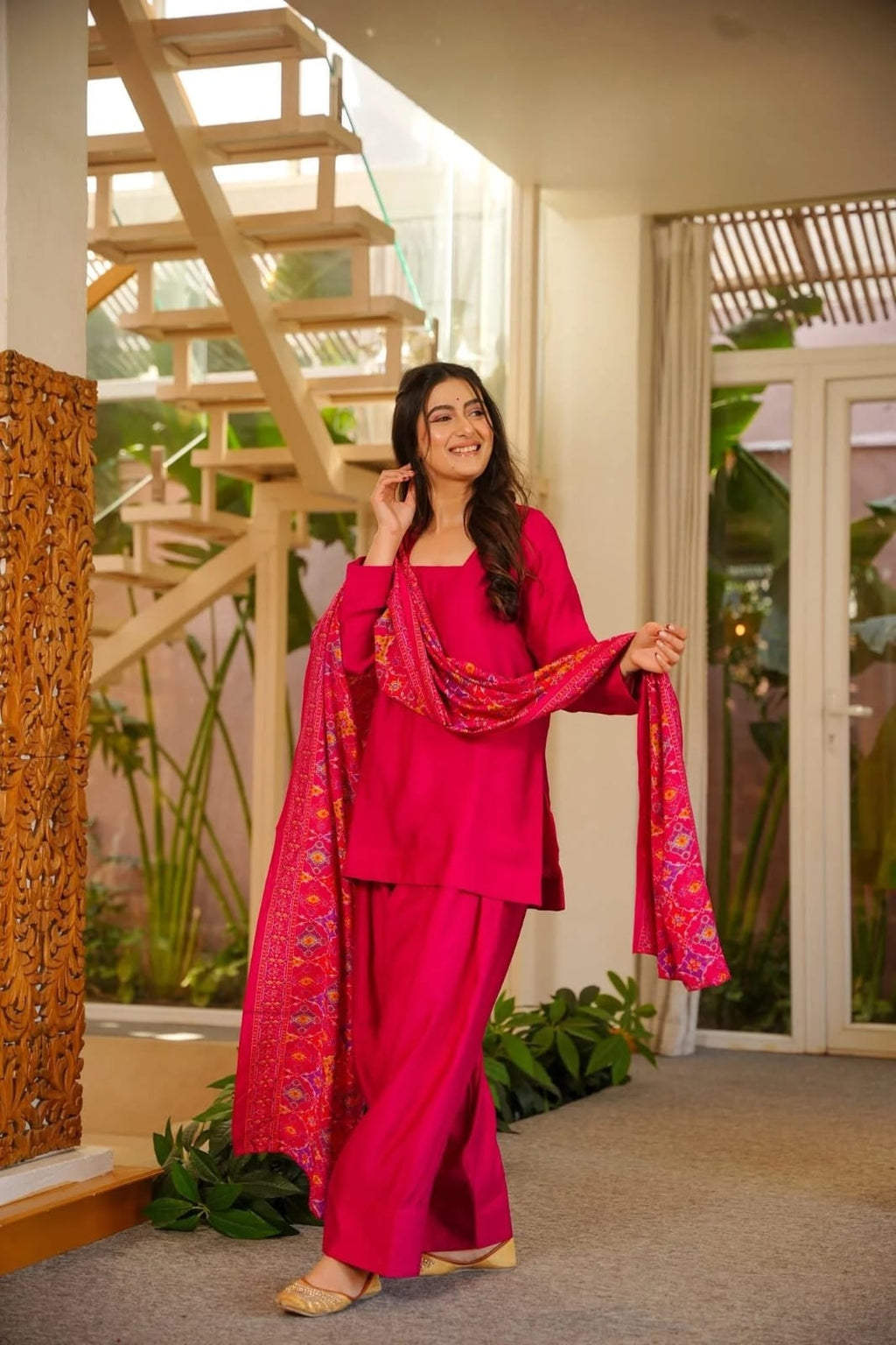 Royal Elegance: Readymade Party Wear Farshi Salwar Suit Collection