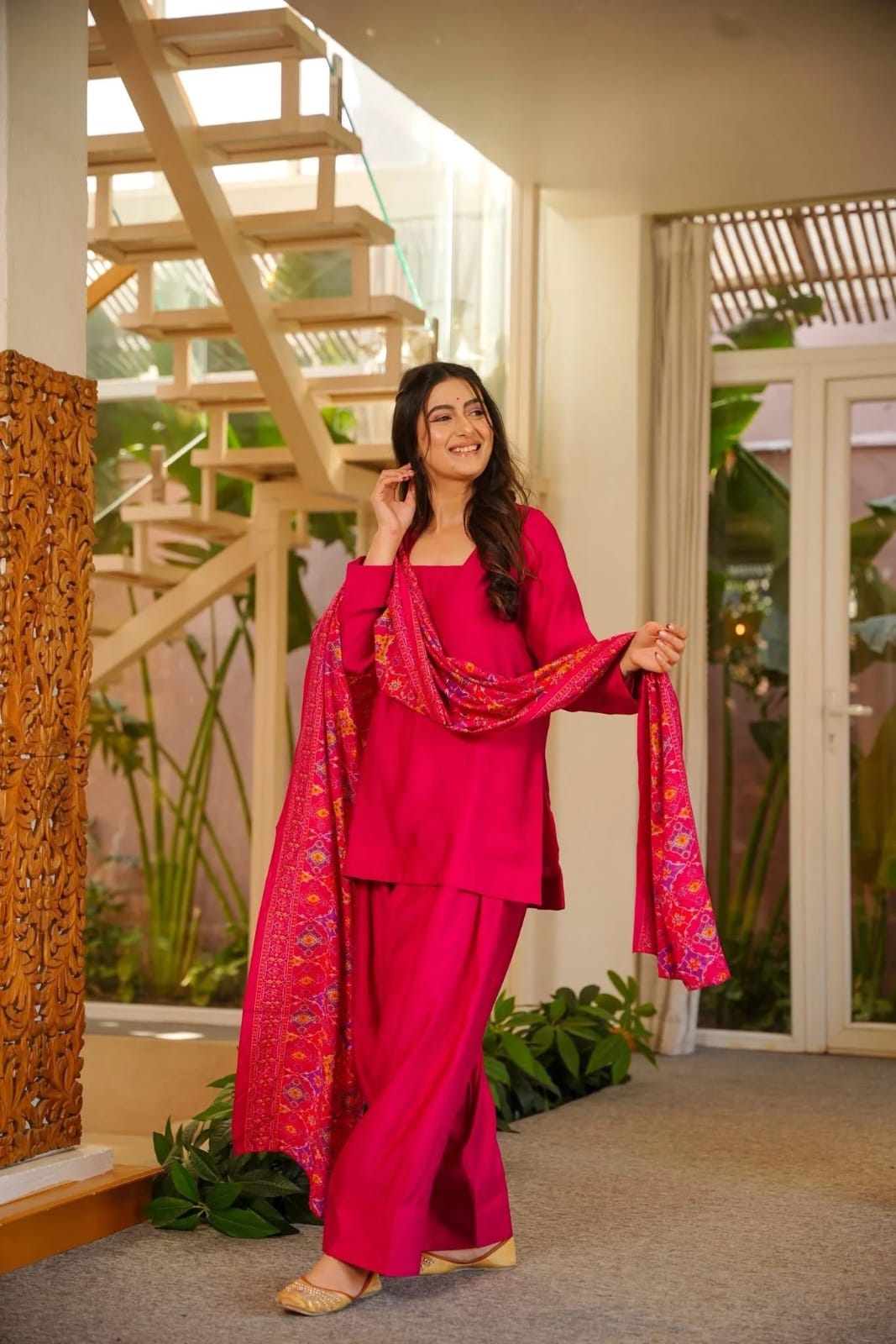 Royal Elegance: Readymade Party Wear Farshi Salwar Suit Collection