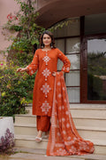 Elevate Your Ethnic Grace: Luxurious Taj Cotton Heavy Embroidered Kurta Set with Pocket Palazzo & Dupatta