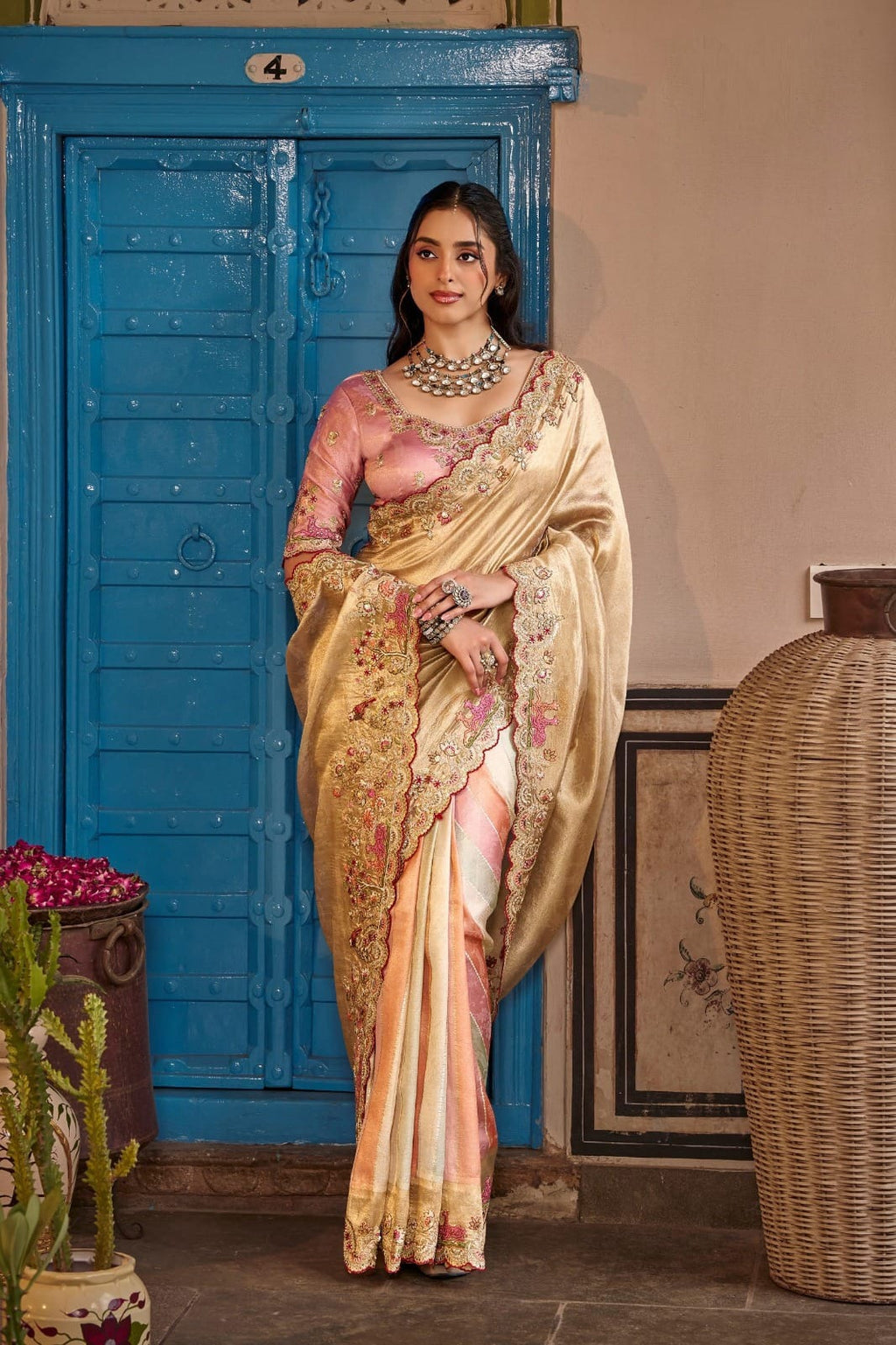 The Epitome of Elegance: Premium Custom-Crafted Designer Ensemble