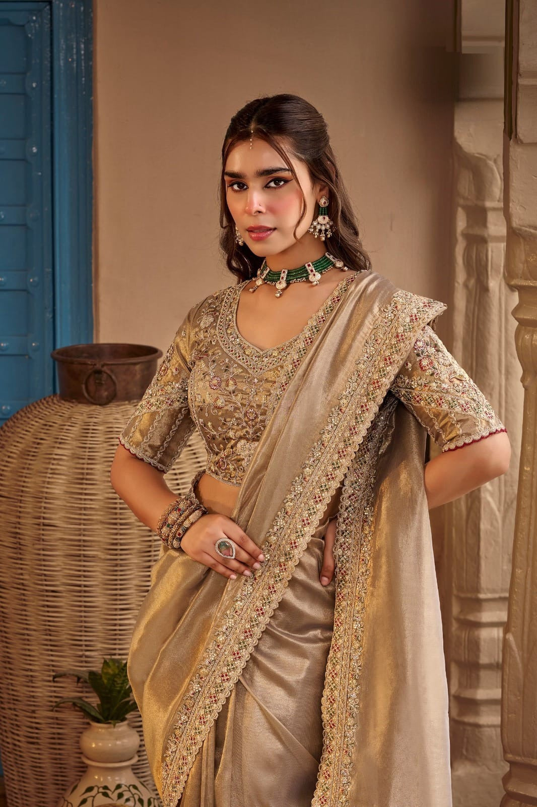 The Epitome of Elegance: Premium Custom-Crafted Designer Ensemble