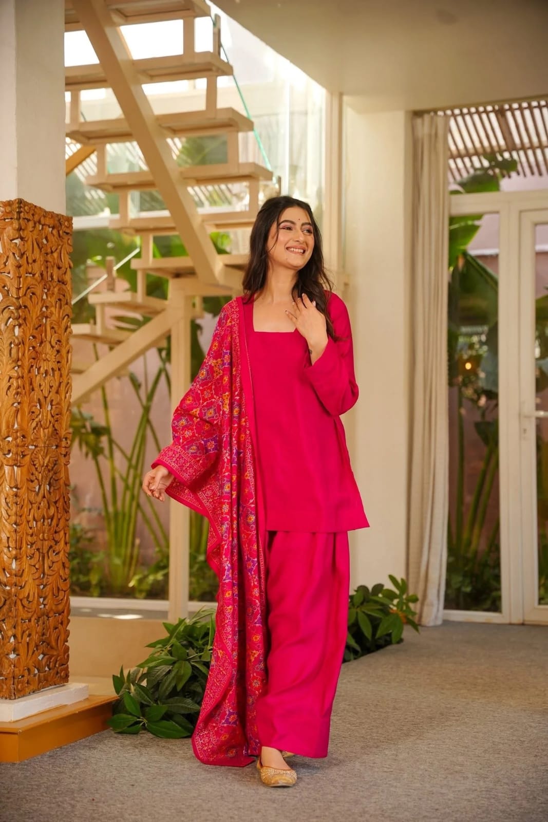 Royal Elegance: Readymade Party Wear Farshi Salwar Suit Collection