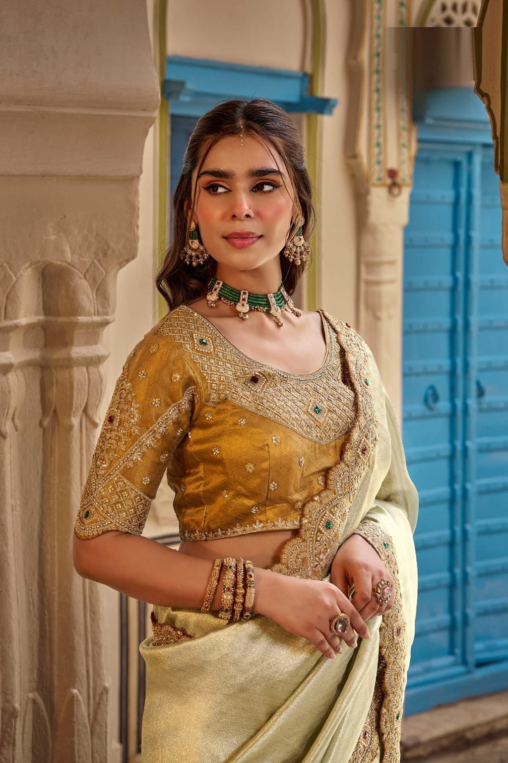 The Epitome of Elegance: Premium Custom-Crafted Designer Ensemble