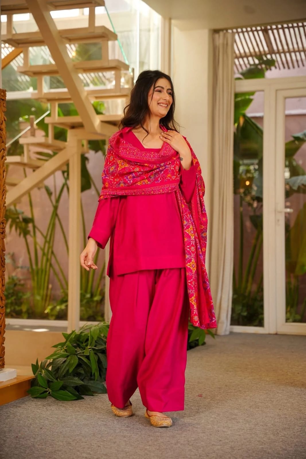 Royal Elegance: Readymade Party Wear Farshi Salwar Suit Collection