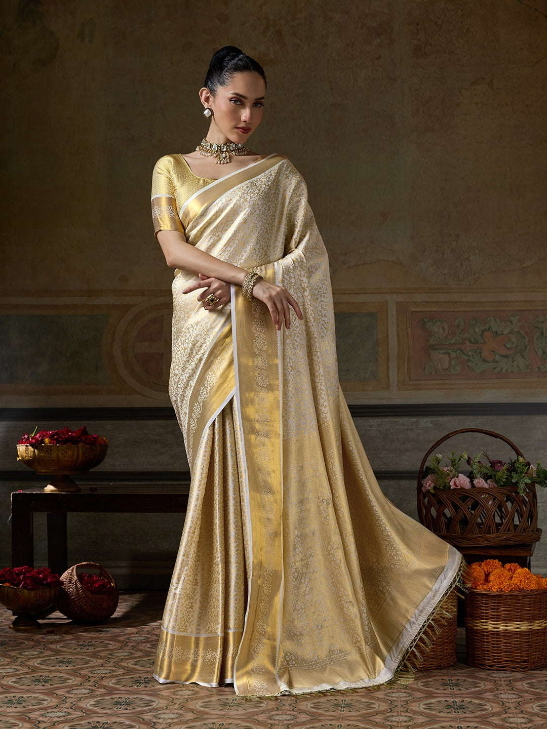 Royal Kanchivaram Silk Sarees: Pure Opulence for Weddings & Celebrations