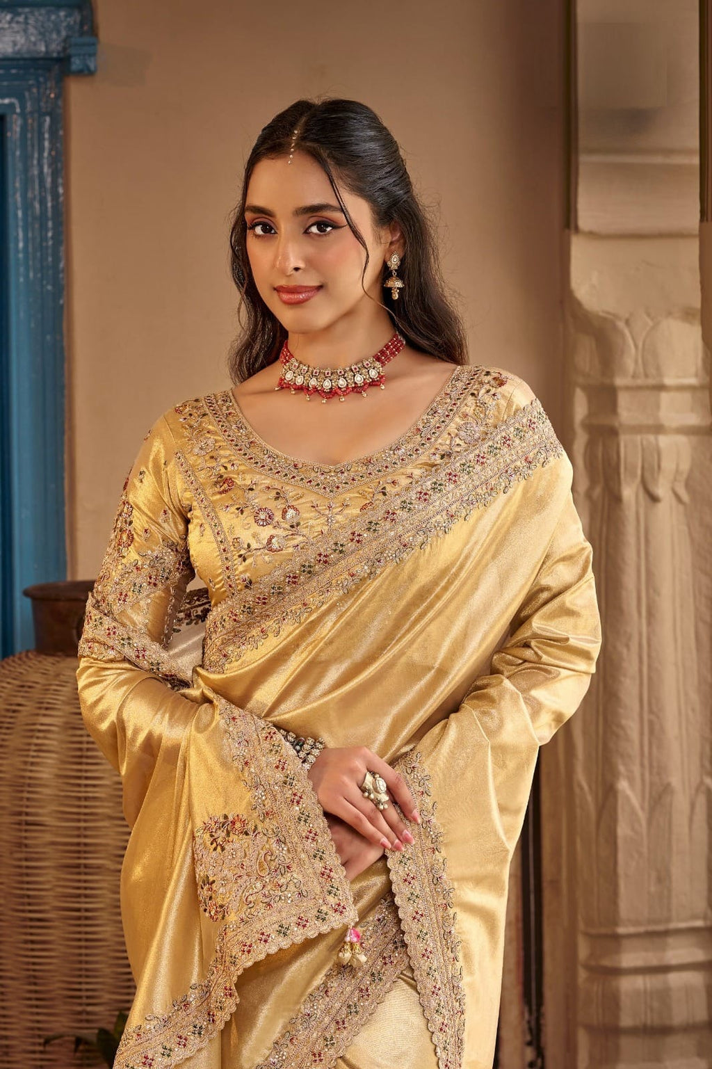 The Epitome of Elegance: Premium Custom-Crafted Designer Ensemble