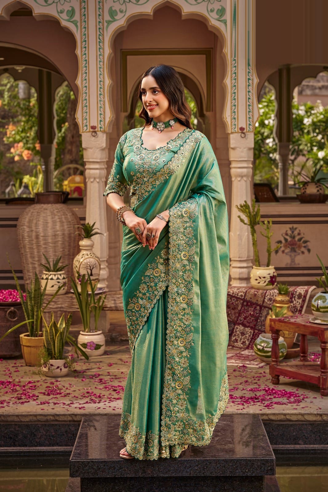 The Epitome of Elegance: Premium Custom-Crafted Designer Ensemble