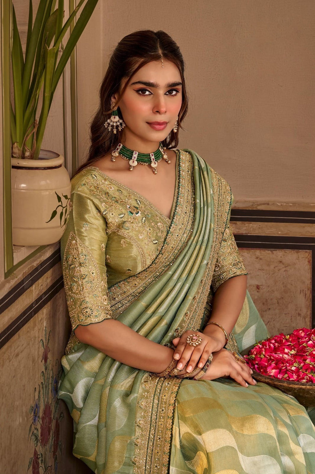 The Epitome of Elegance: Premium Custom-Crafted Designer Ensemble