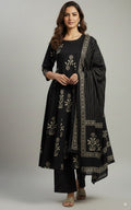 Stylish Cotton Anarkali Set
