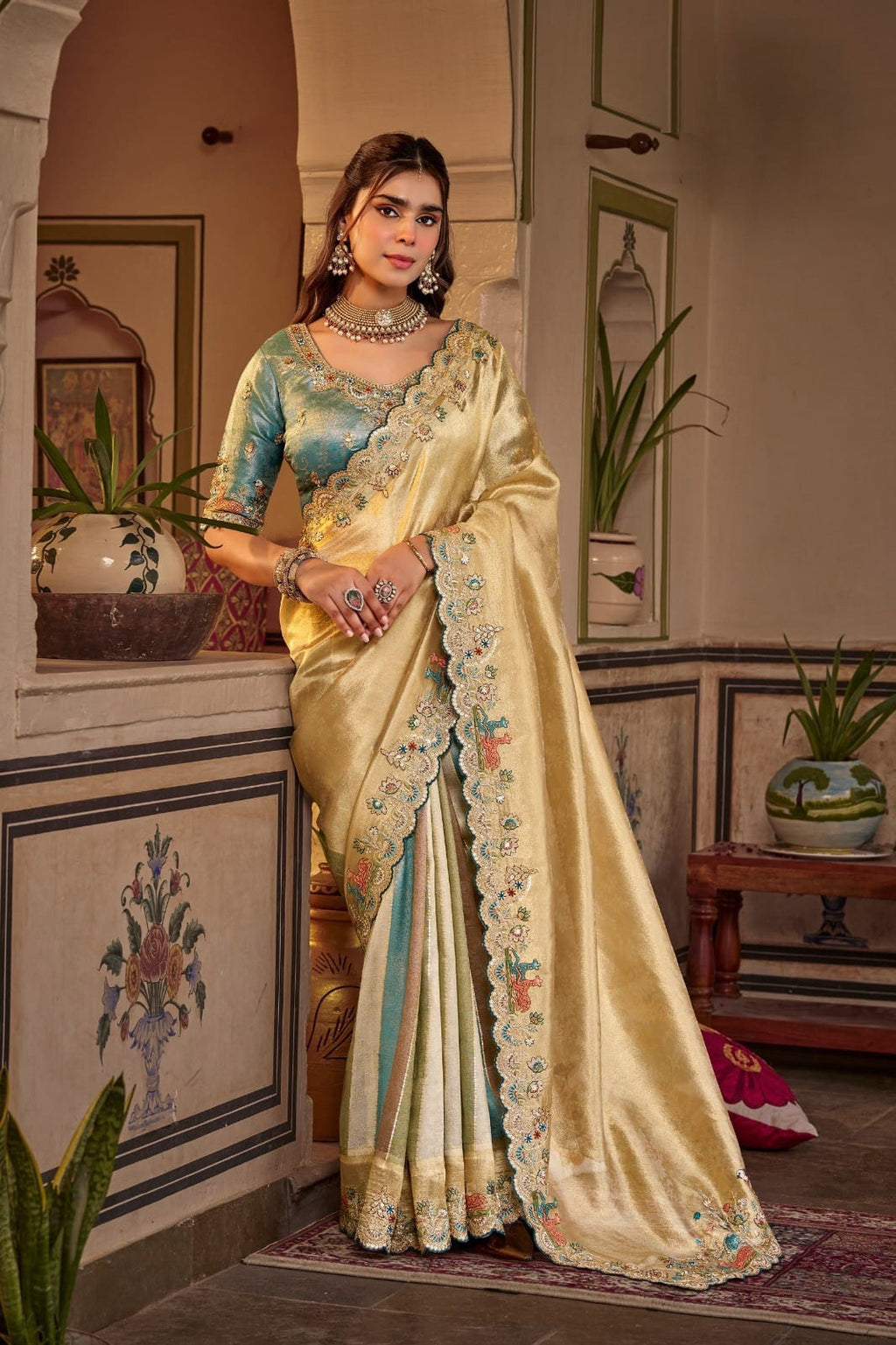 The Epitome of Elegance: Premium Custom-Crafted Designer Ensemble