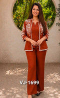 Chic & Effortless: Premium Embroidered 3-Piece Cotton Co-Ord Sets!