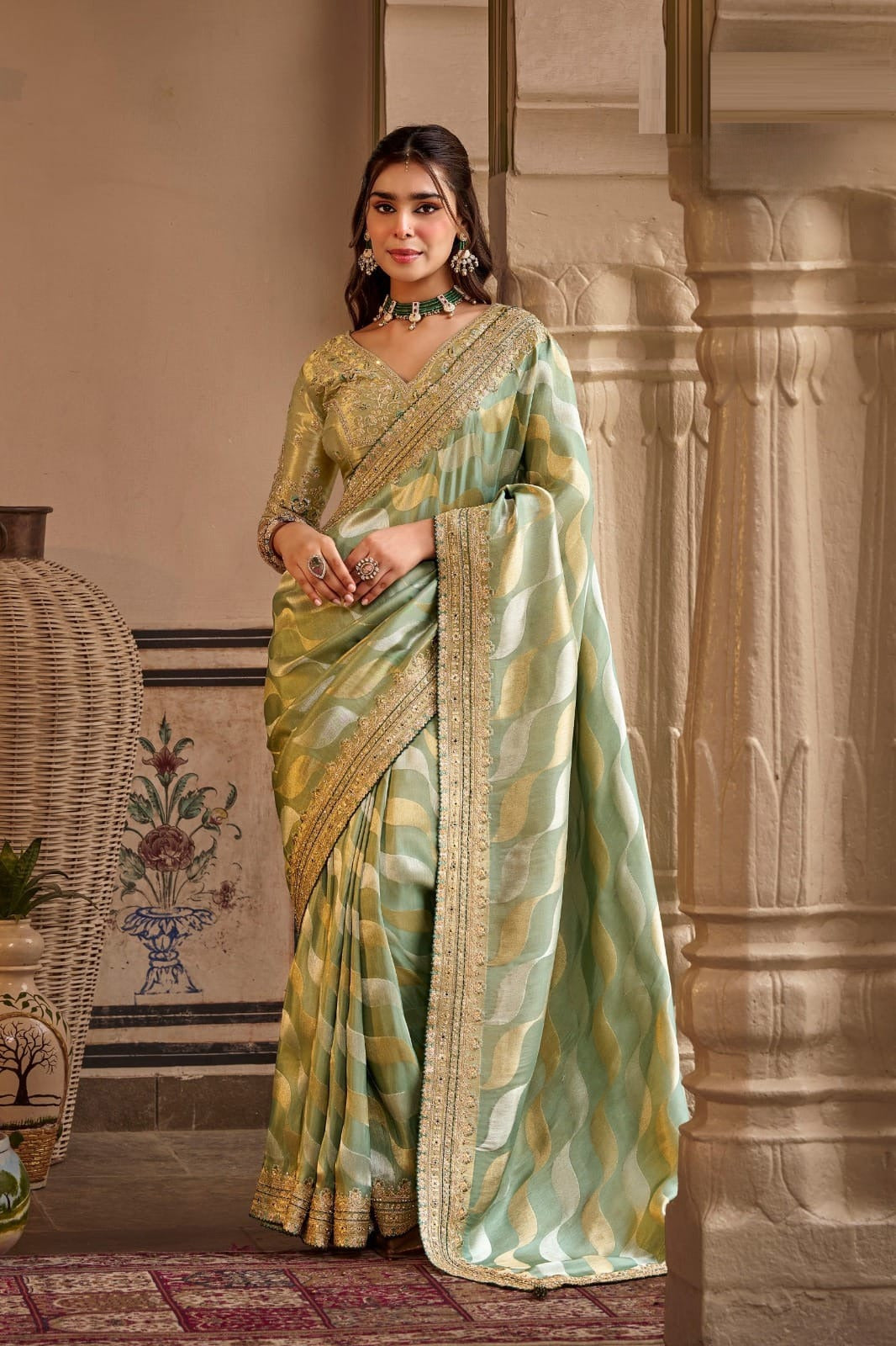 The Epitome of Elegance: Premium Custom-Crafted Designer Ensemble