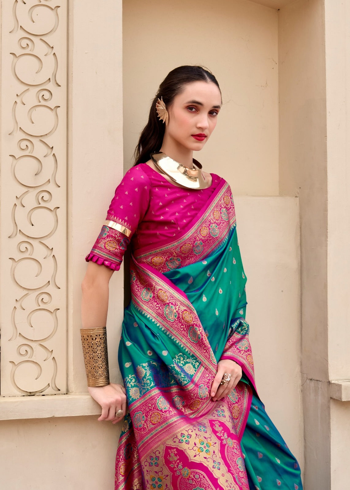Soft Banarasi Silk Saree Online – Lightweight Festive & Wedding Wear Saree Collection