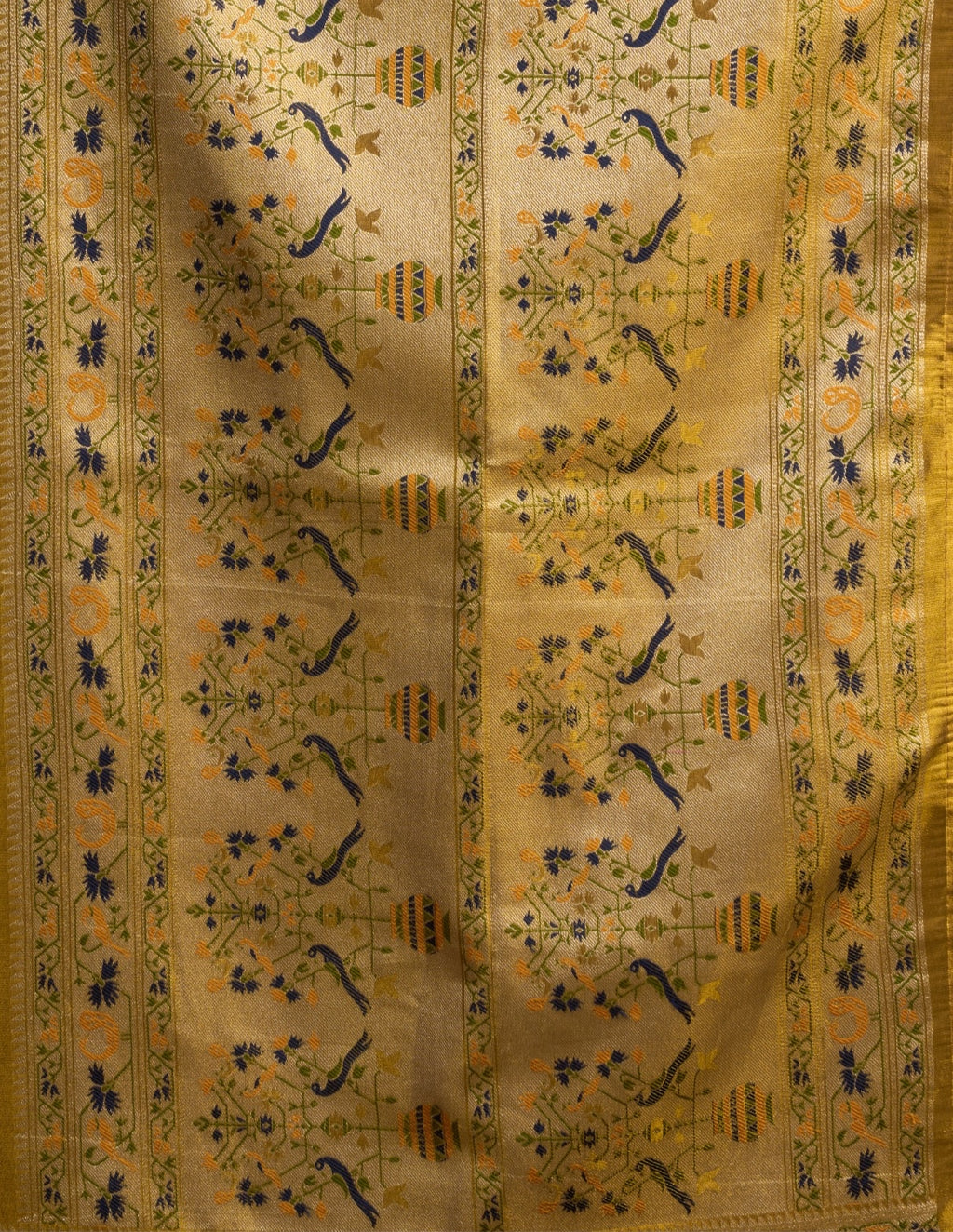 Glimmer in Heritage: Luxury Tissue Silk Sarees for Festive & Party Elegance