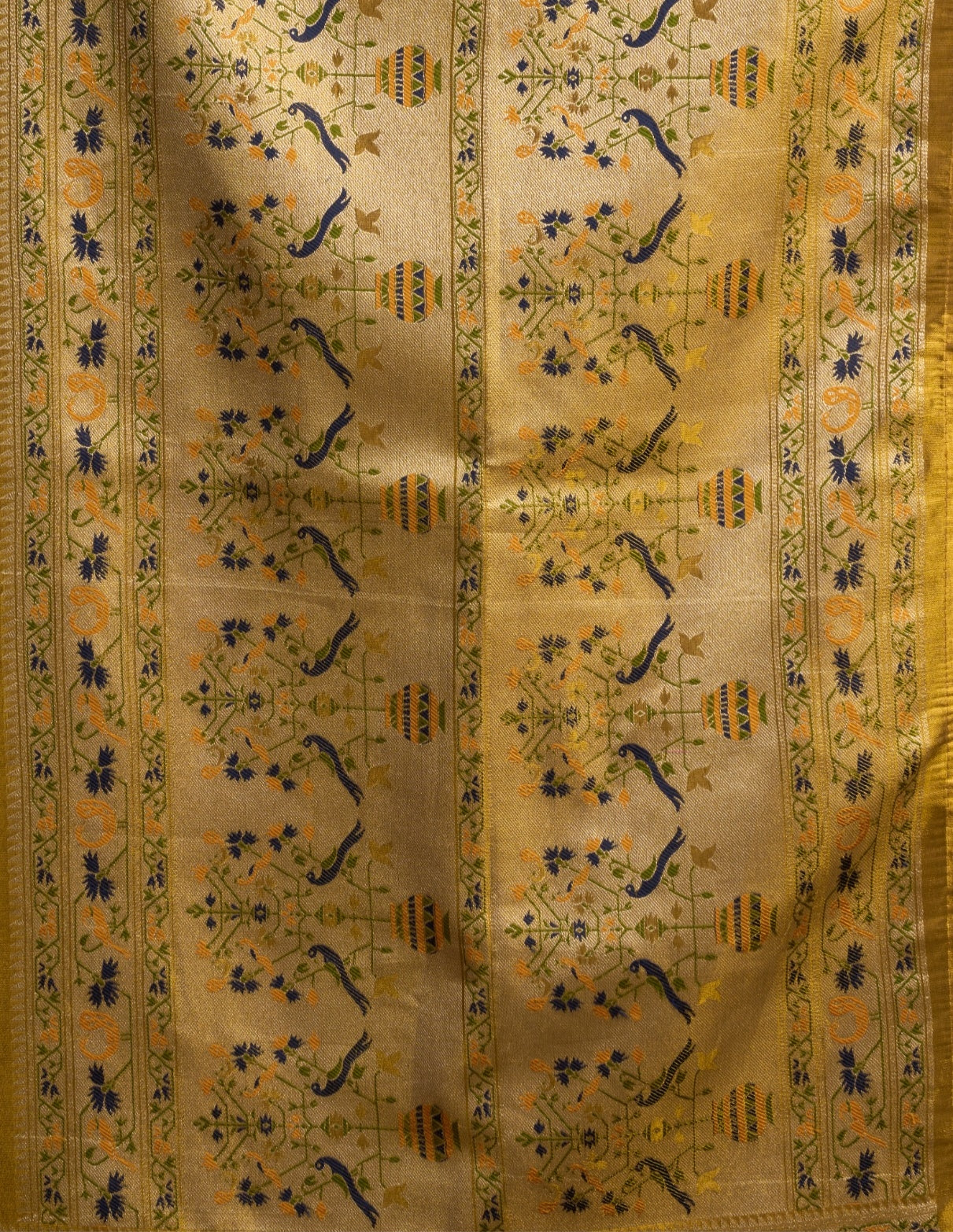 Glimmer in Heritage: Luxury Tissue Silk Sarees for Festive & Party Elegance