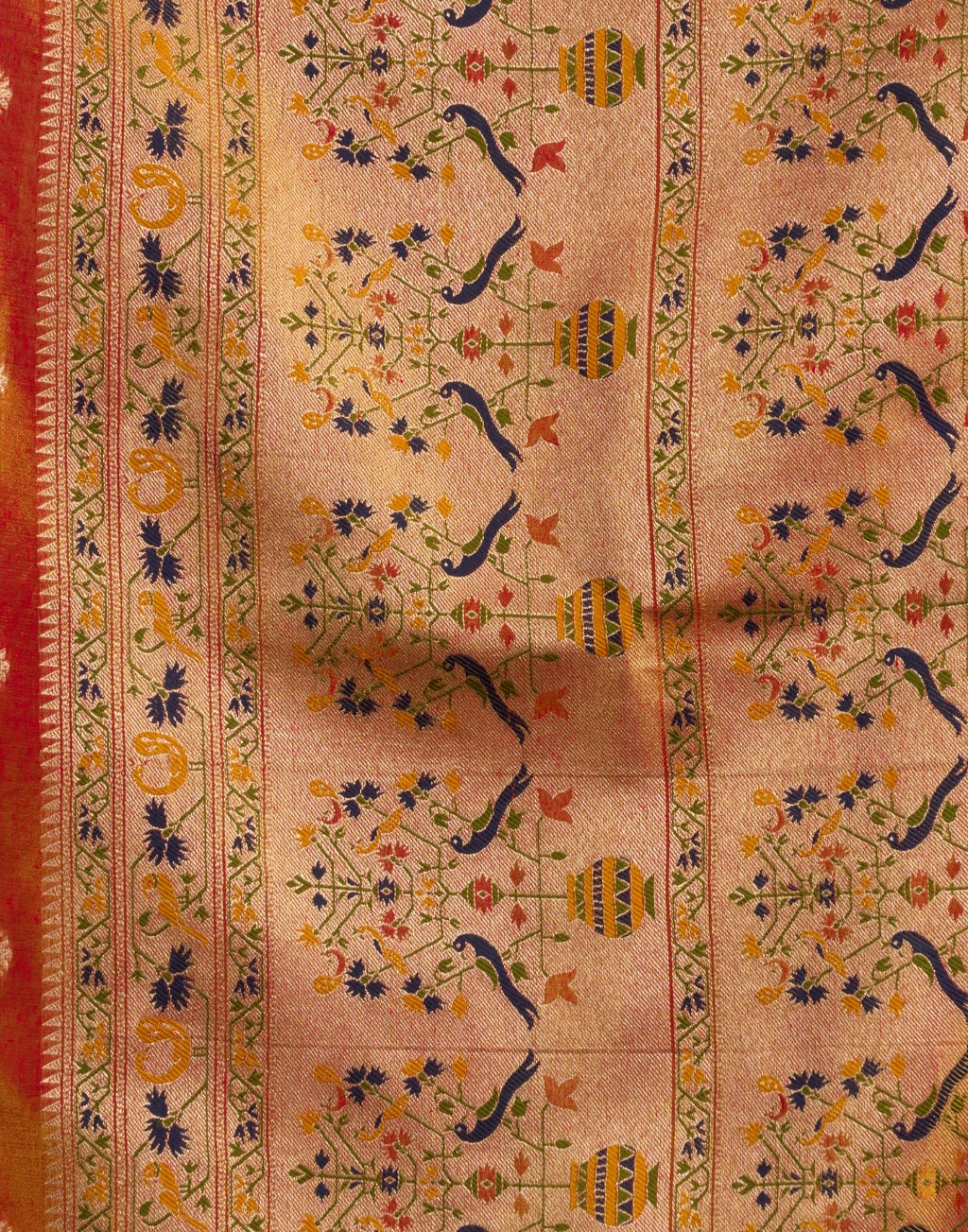 Glimmer in Heritage: Luxury Tissue Silk Sarees for Festive & Party Elegance