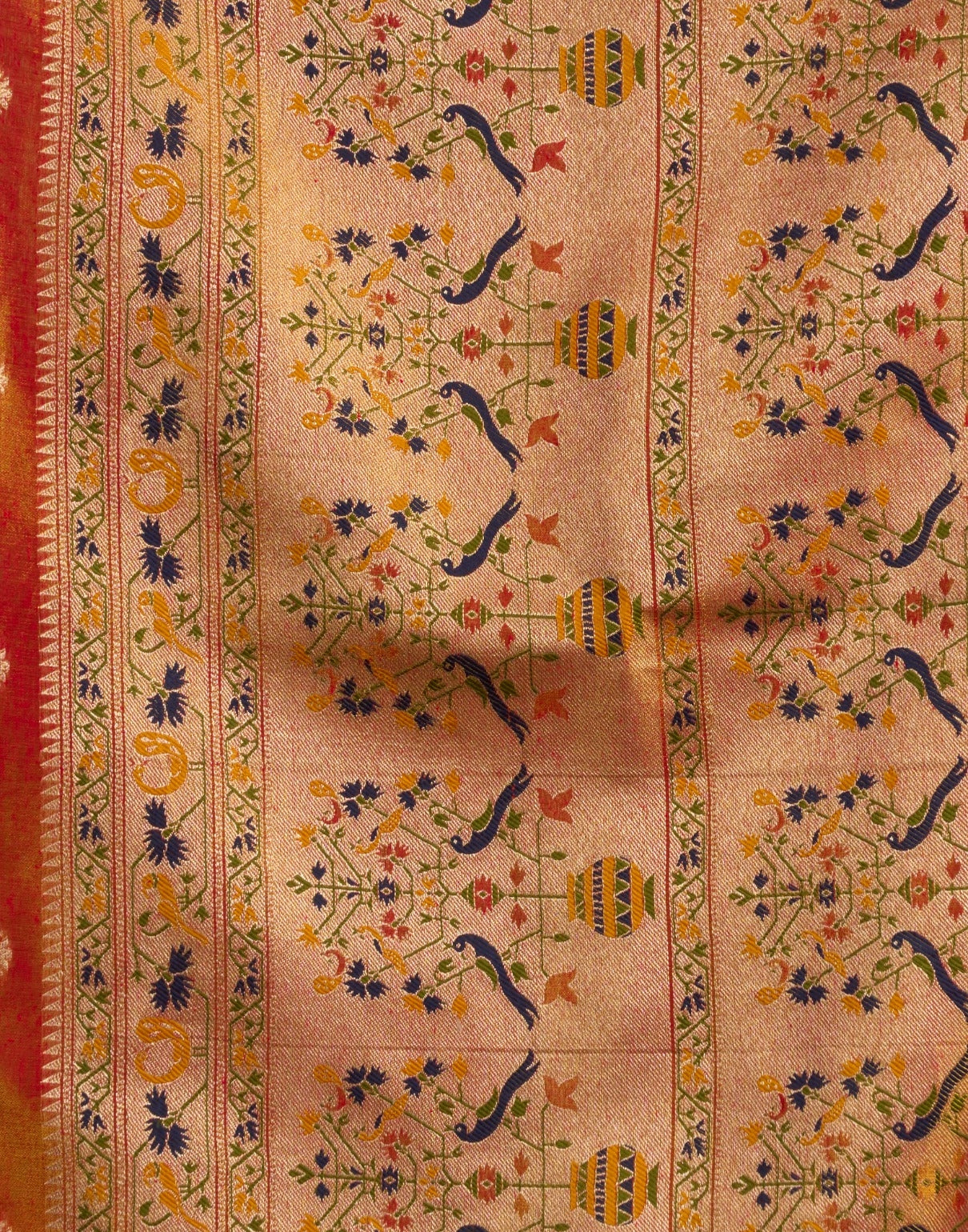 Glimmer in Heritage: Luxury Tissue Silk Sarees for Festive & Party Elegance