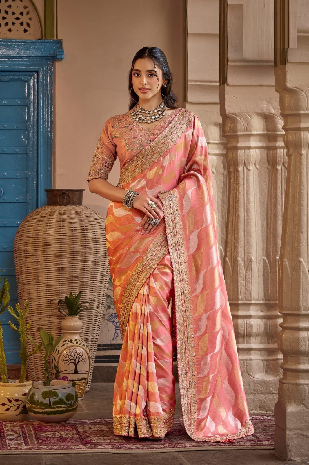 The Epitome of Elegance: Premium Custom-Crafted Designer Ensemble