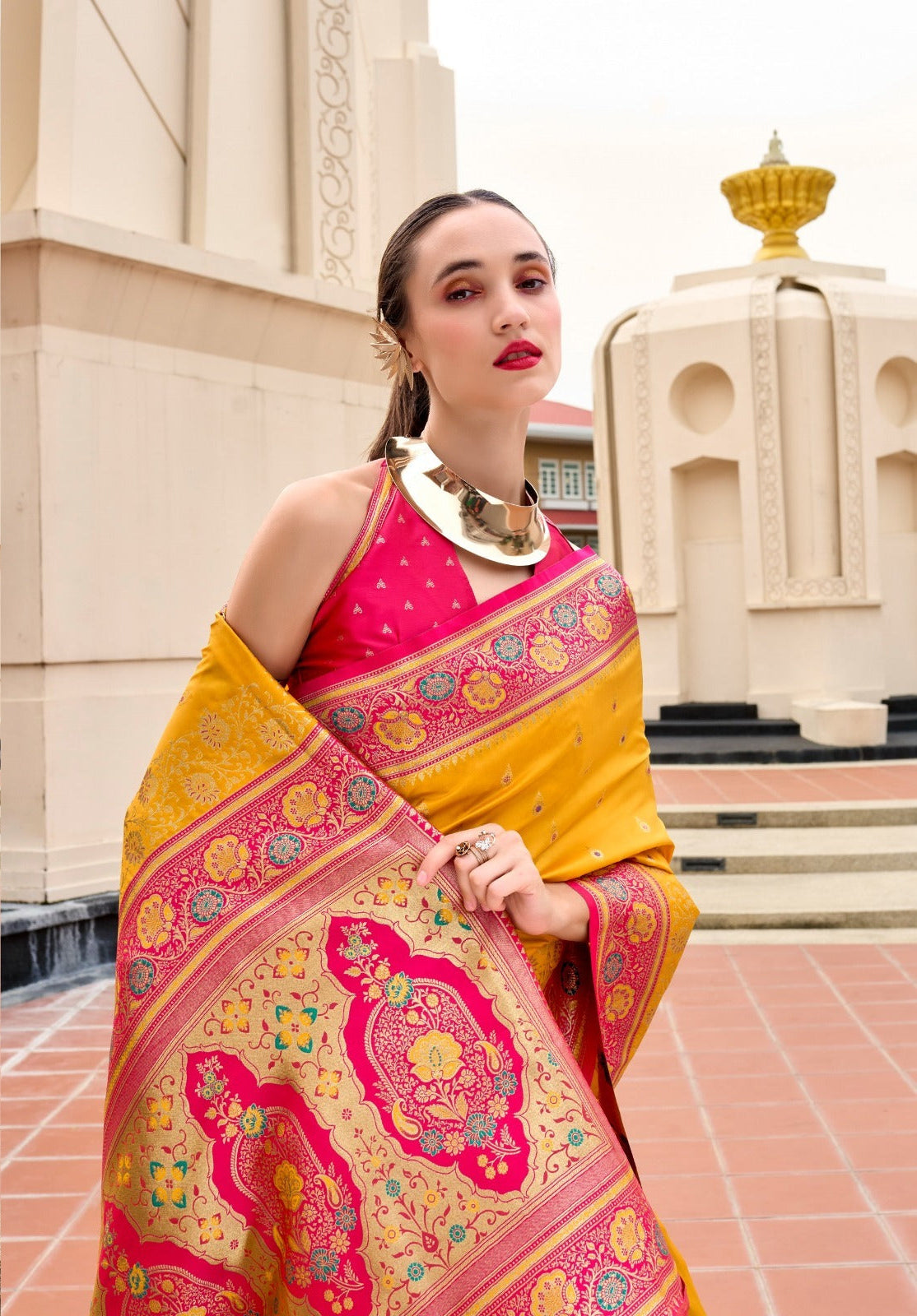 Soft Banarasi Silk Saree Online – Lightweight Festive & Wedding Wear Saree Collection