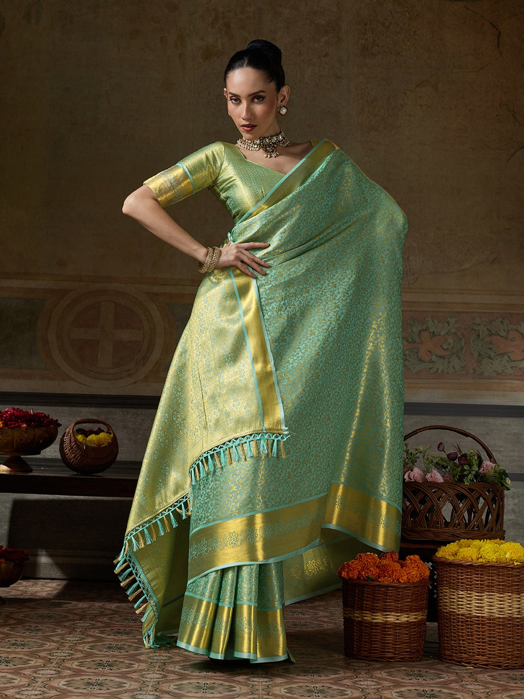 Royal Kanchivaram Silk Sarees: Pure Opulence for Weddings & Celebrations