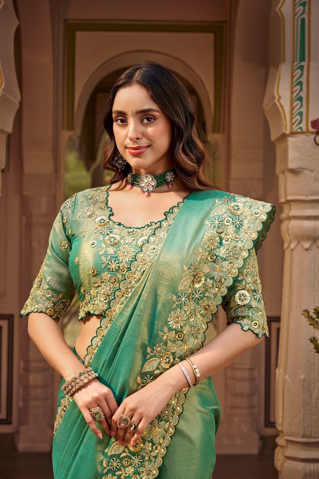 The Epitome of Elegance: Premium Custom-Crafted Designer Ensemble