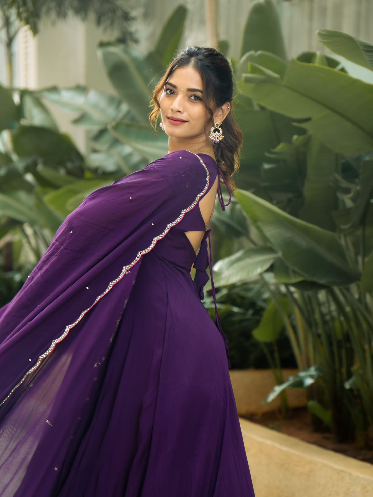 Elegant Georgette Anarkali Suit