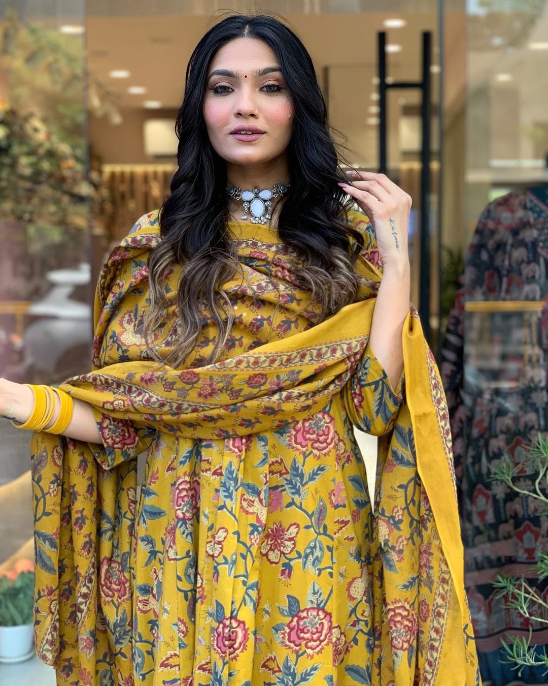 Celebrate in Style: Easy-Breezy Pure Cotton Front-Cut Anarkali Sets!