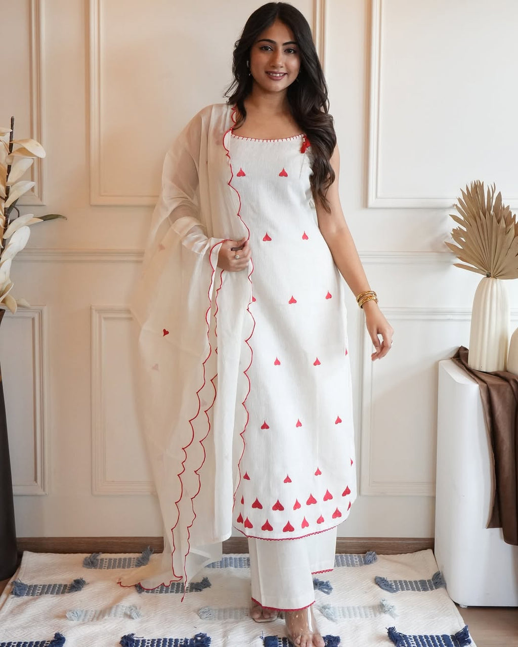 Breathe in Elegance: The Ultimate Summer Cotton Flex Kurti Set