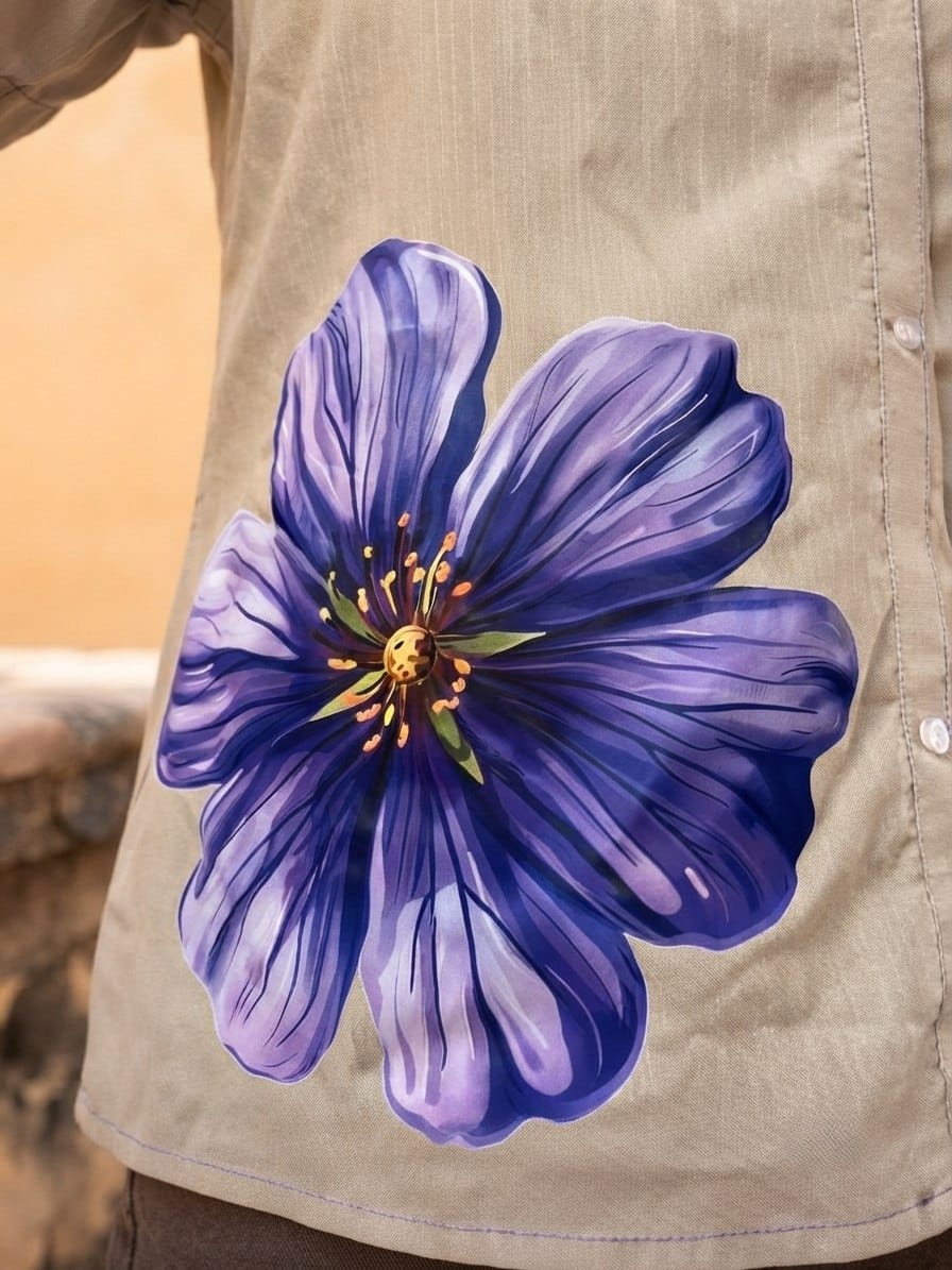 Fresh Blooms on Luxe Slub: The Ultimate Everyday Tunic